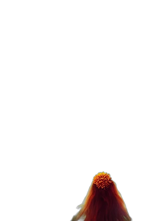 hat, food, flower, crown, pixel art, 3d render, concept art, photorealistic transparent PNG cut-out