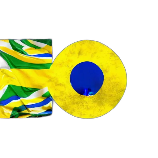 3d render, mix, brazil, ukraine transparent PNG cut-out