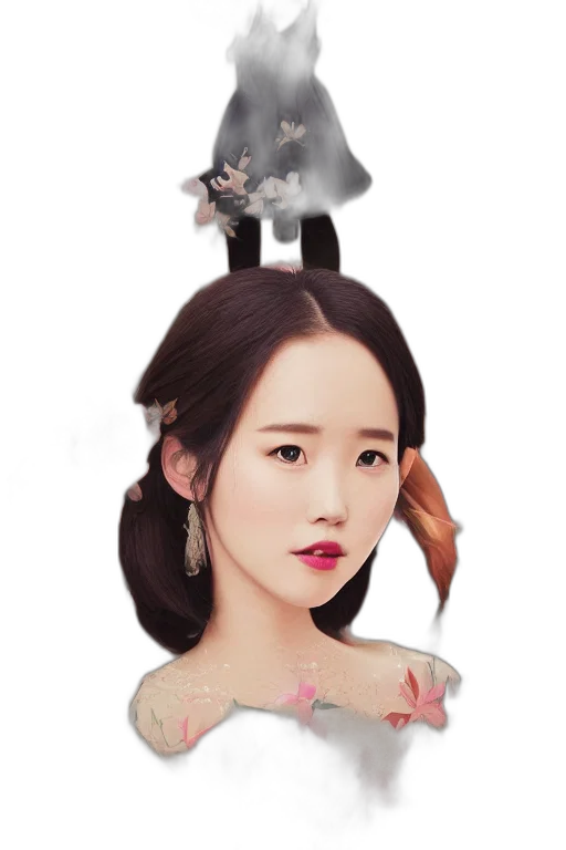 photorealistic, fantasy art, concept art, cartoon, protrait, beautiful, hotel, del transparent PNG cut-out