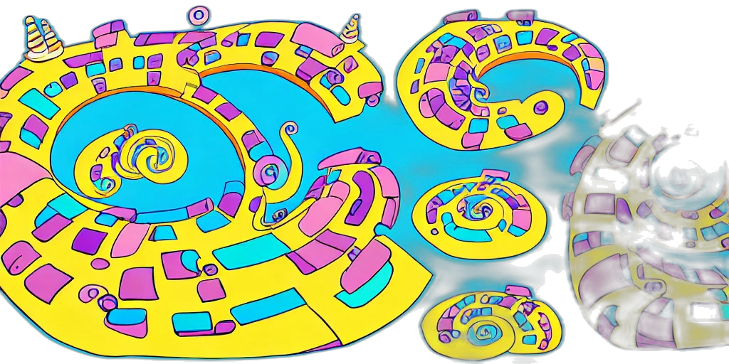 jewelry, concept art, 3d render, cartoon, fantasy art, neon lights, outer space, neon transparent PNG cut-out