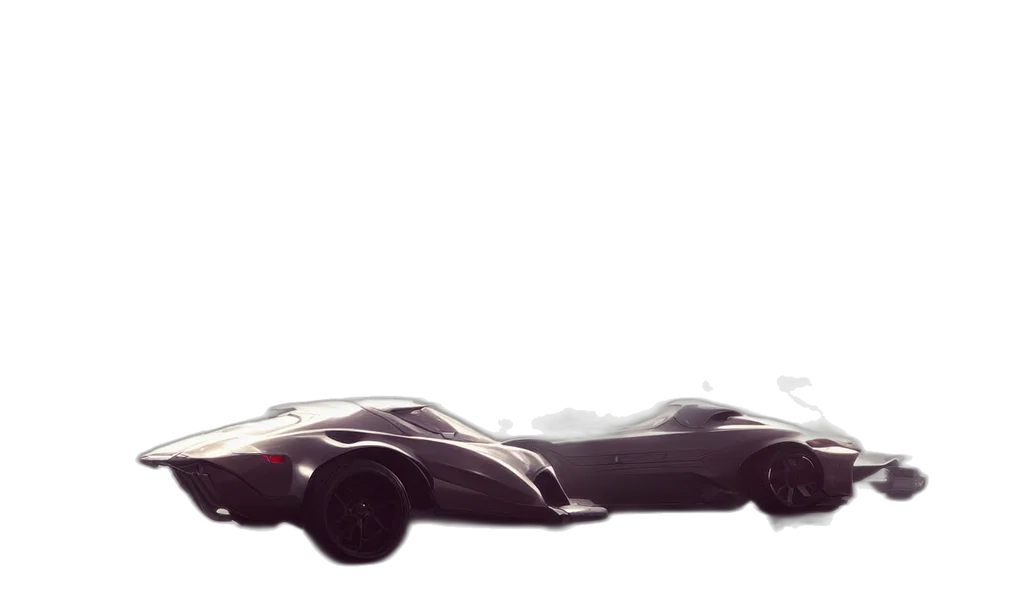 car, weapon, concept art, 3d render transparent PNG cut-out