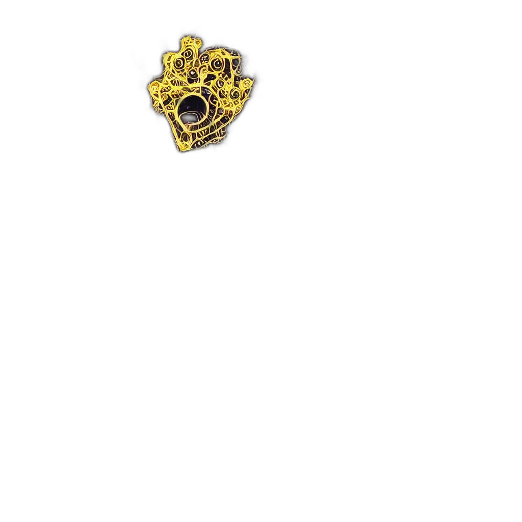 jewelry, crown, staff, flower, 3d render, pixel art, concept art, photorealistic transparent PNG cut-out