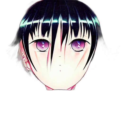 face, mask, creature, staff transparent PNG cut-out