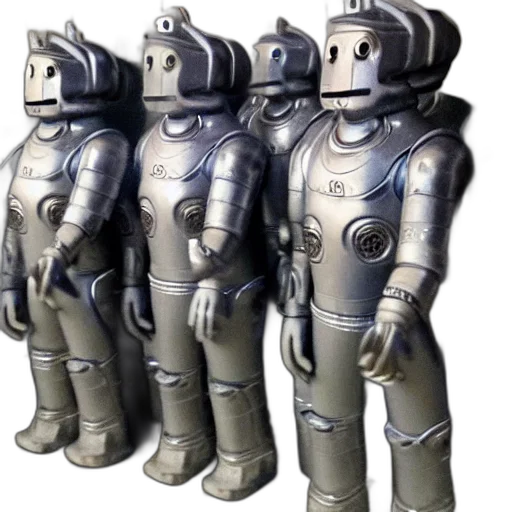 robot, 3d render, concept art, outer space transparent PNG cut-out