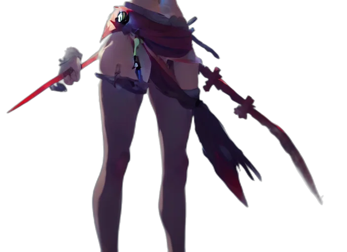 staff, weapon, sword, dress transparent PNG cut-out