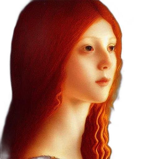 face, hair, dress, crown transparent PNG cut-out