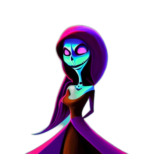 dress, staff, mask, robot transparent PNG cut-out