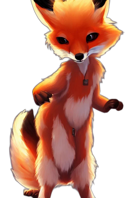 staff, animal, creature, concept art, watercolor, pixel art, fantasy art, red transparent PNG cut-out