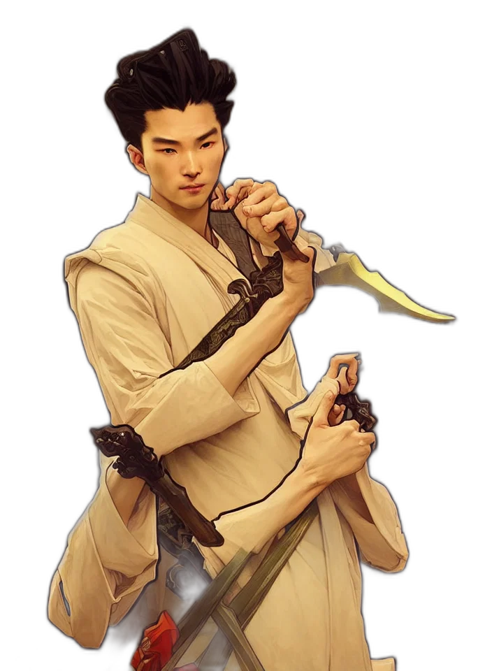 staff, weapon, sword, dragon transparent PNG cut-out