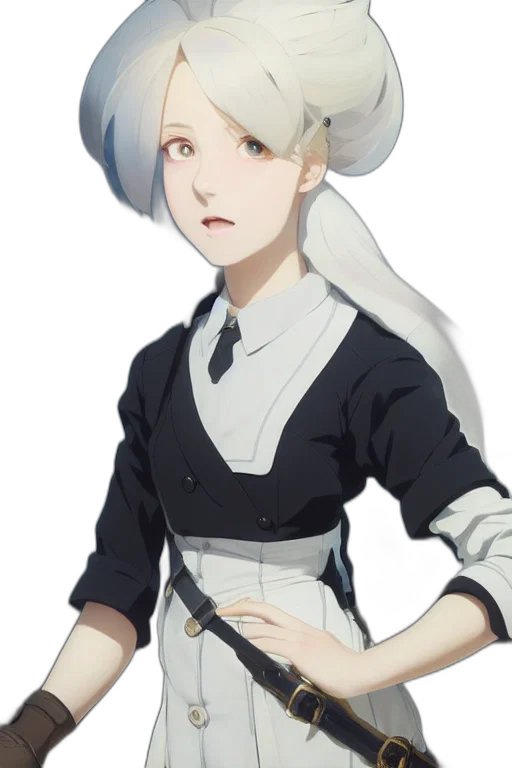 staff, hat, face, dress transparent PNG cut-out