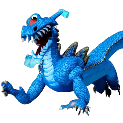 dragon, creature, animal, 3d render transparent PNG cut-out