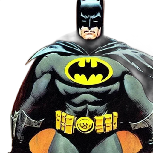 comic book art, concept art, batman, art, frank, frazetta transparent PNG cut-out