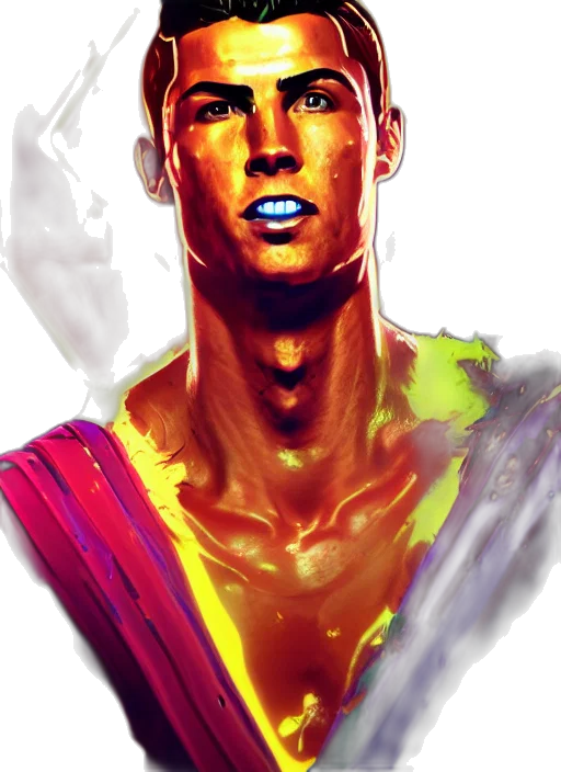 face, photorealistic, comic book art, fantasy art transparent PNG cut-out