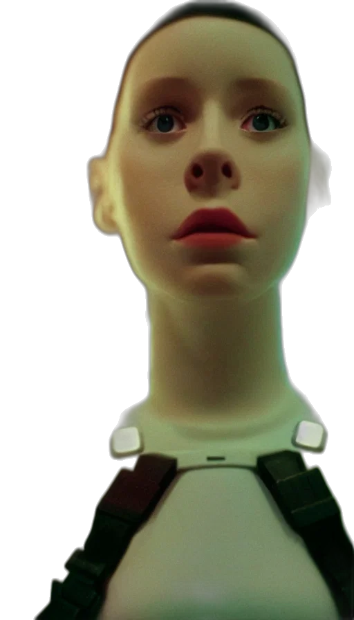robot, face, staff, mask transparent PNG cut-out