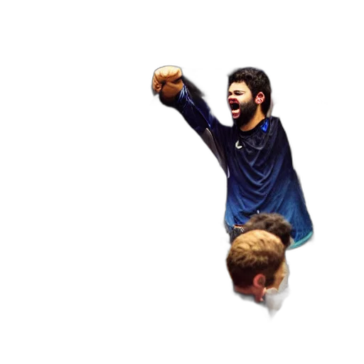 hungrybox, winning, esports, tournament transparent PNG cut-out