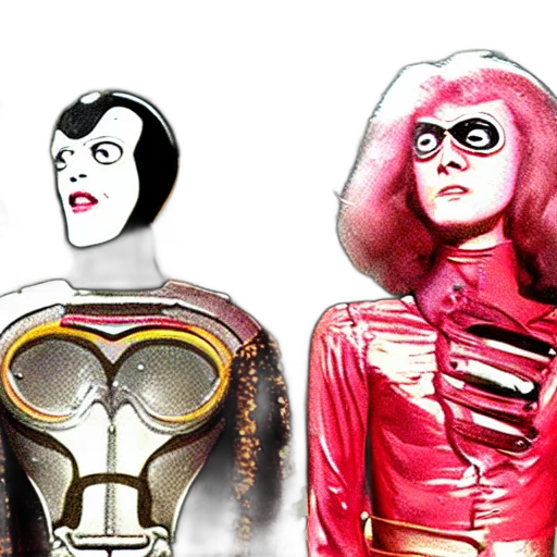 comic book art, concept art, outer space, film transparent PNG cut-out