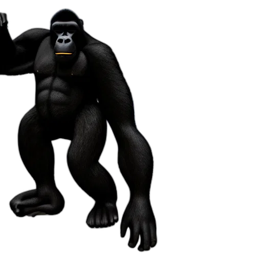 animal, creature, 3d render, concept art transparent PNG cut-out
