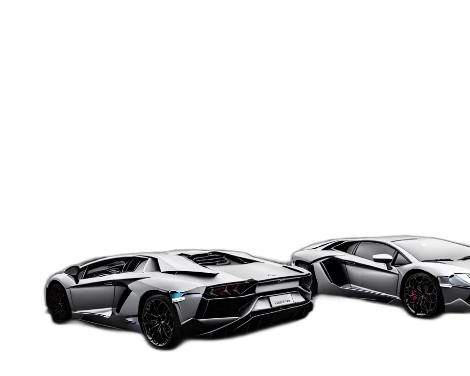 car, 3d render, concept art, photorealistic transparent PNG cut-out