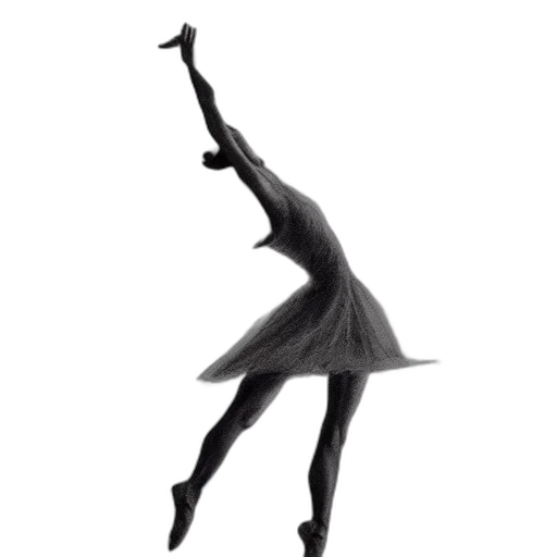 dress, staff, shoes, photorealistic transparent PNG cut-out