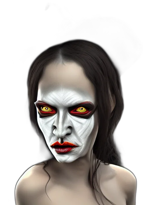 mask, face, creature, fantasy art transparent PNG cut-out