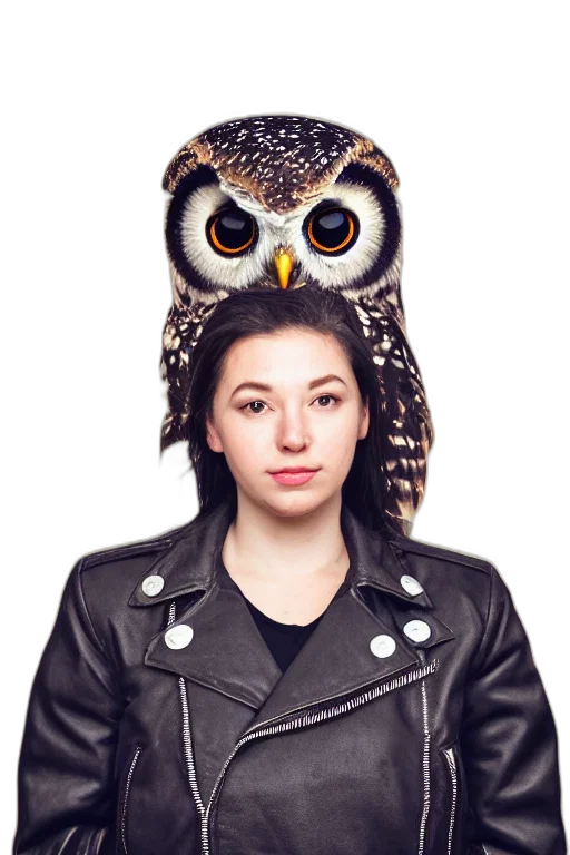 jacket, staff, face, animal, photorealistic, concept art, cartoon, fantasy art transparent PNG cut-out