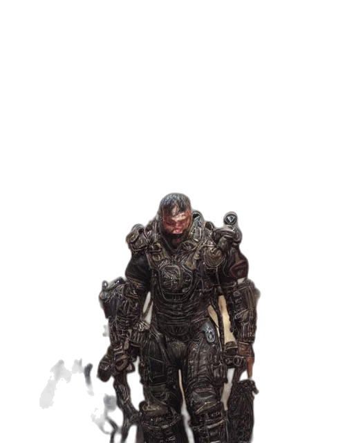 robot, weapon, creature, staff, concept art, fantasy art, 3d render, comic book art transparent PNG cut-out
