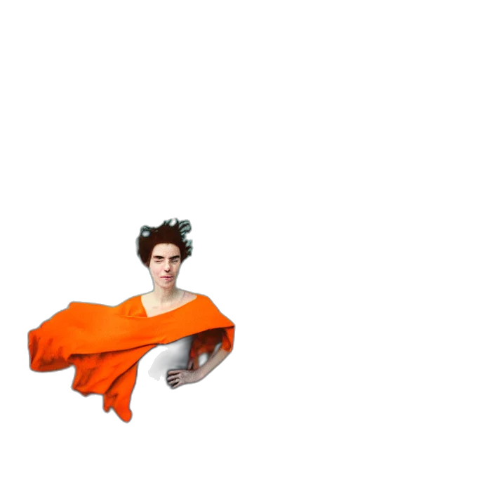 dress, weapon, umbrella, creature, 3d render, concept art, pixel art, underwater transparent PNG cut-out