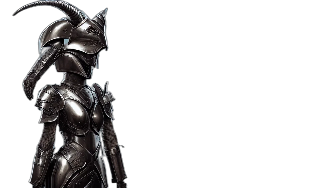 robot, concept art, comic book art, 3d render transparent PNG cut-out