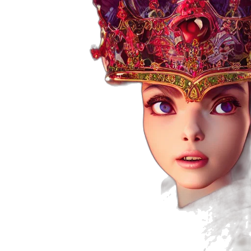 crown, hat, face, mask transparent PNG cut-out