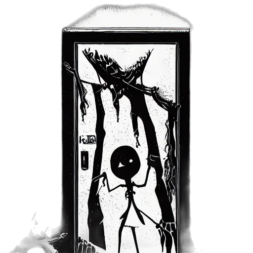 creature, robot, dress, bottle, concept art, comic book art, cartoon, outer space transparent PNG cut-out