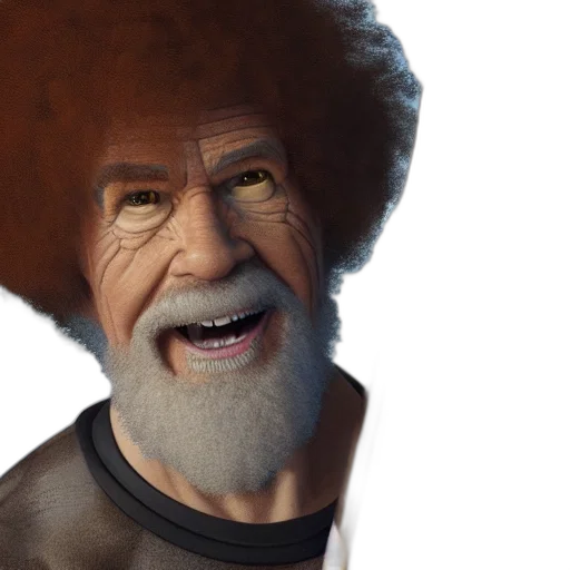 face, hair, hat, creature, 3d render, concept art, photorealistic, cartoon transparent PNG cut-out