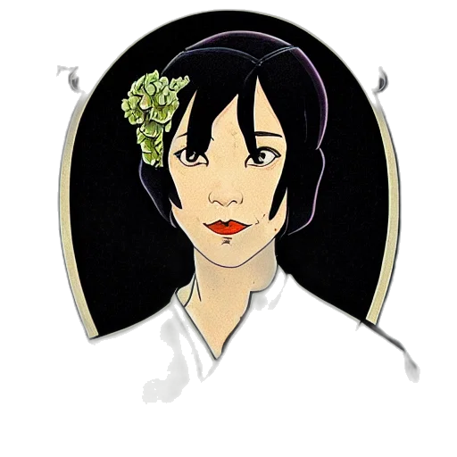 staff, flower, jewelry, face transparent PNG cut-out