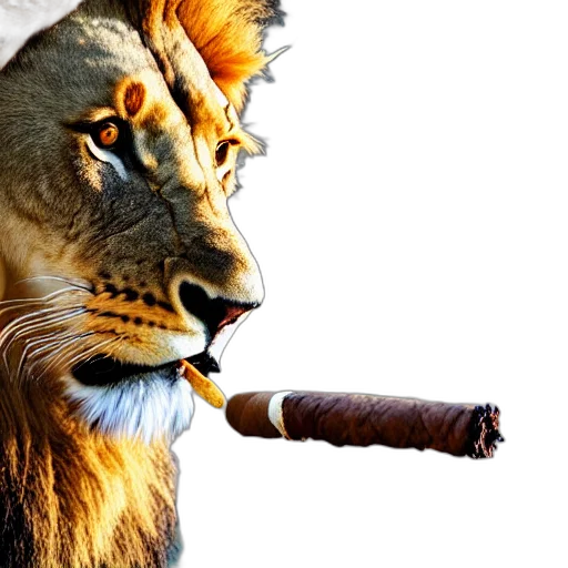 animal, staff, crown, sword, photorealistic, 3d render, concept art, fire transparent PNG cut-out