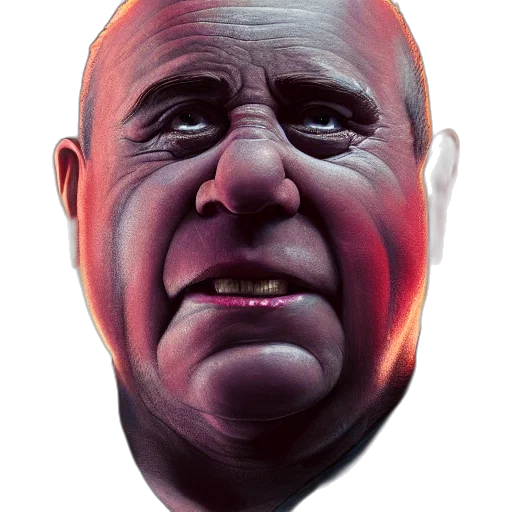 face, mask, photorealistic, 3d render transparent PNG cut-out