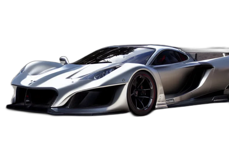 car, 3d render, concept art, photorealistic transparent PNG cut-out