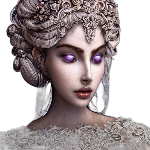 crown, jewelry, mask, face, fantasy art, photorealistic, concept art, 3d render transparent PNG cut-out