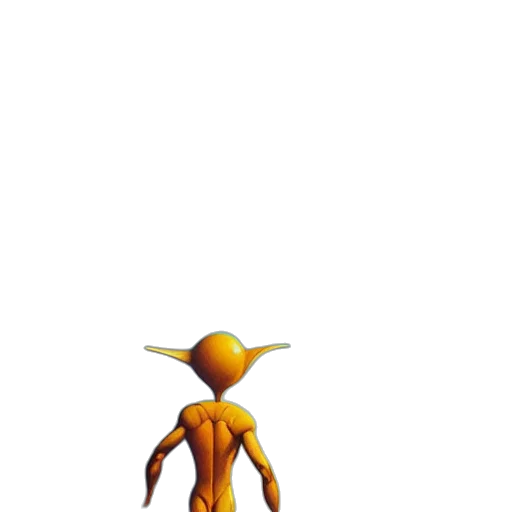 robot, staff, creature, animal transparent PNG cut-out