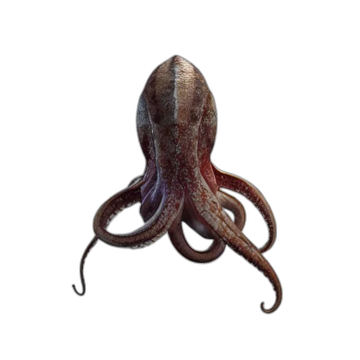 creature, animal, hair, staff, 3d render, concept art, photorealistic, watercolor transparent PNG cut-out