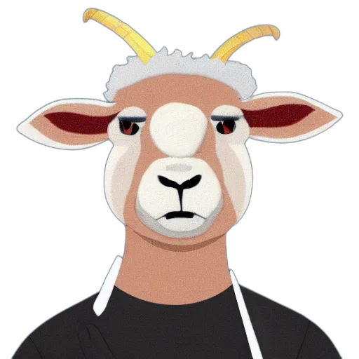 animal, mask, face, staff, cartoon, pixel art, concept art, anime transparent PNG cut-out