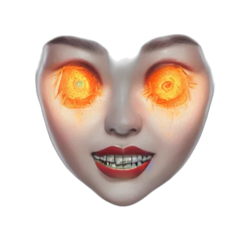 mask, face, creature, robot transparent PNG cut-out