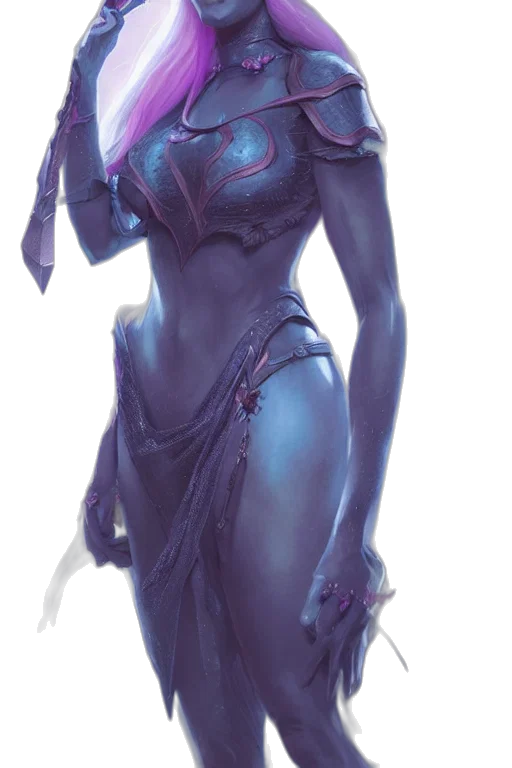 robot, dress, concept art, fantasy art, cyberpunk, comic book art, blue, pastel transparent PNG cut-out