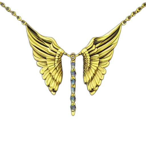 jewelry, 3d render, tone, winged transparent PNG cut-out