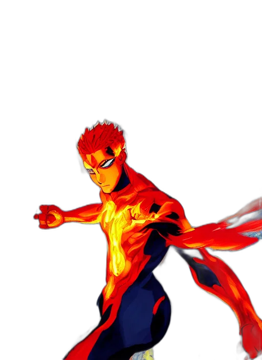 comic book art, concept art, pixel art, 3d render transparent PNG cut-out