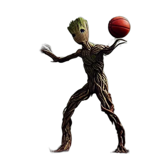 creature, tree, robot, animal, concept art, 3d render, pixel art, fantasy art transparent PNG cut-out