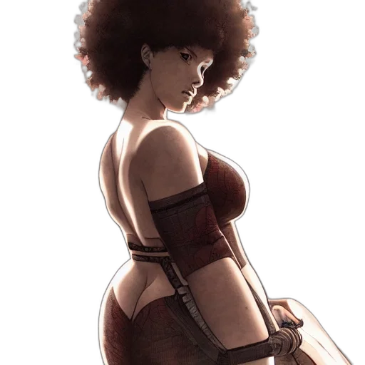 staff, dress, weapon, robot, concept art, comic book art, fantasy art, cyberpunk transparent PNG cut-out
