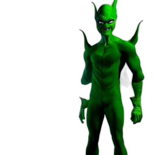 creature, staff, dragon, mask, 3d render, concept art, fantasy art, green transparent PNG cut-out