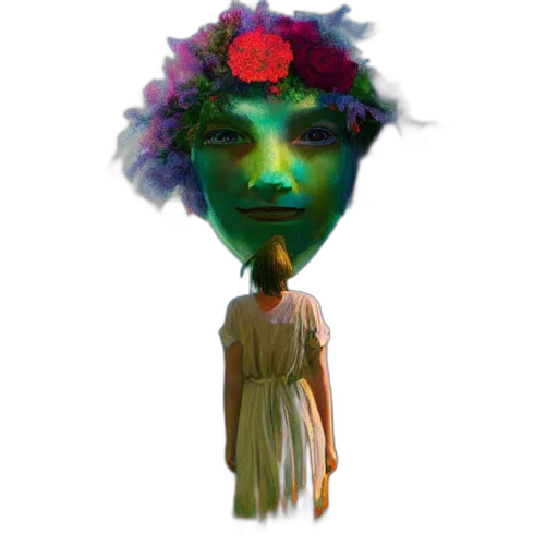 mask, face, dress, crown transparent PNG cut-out