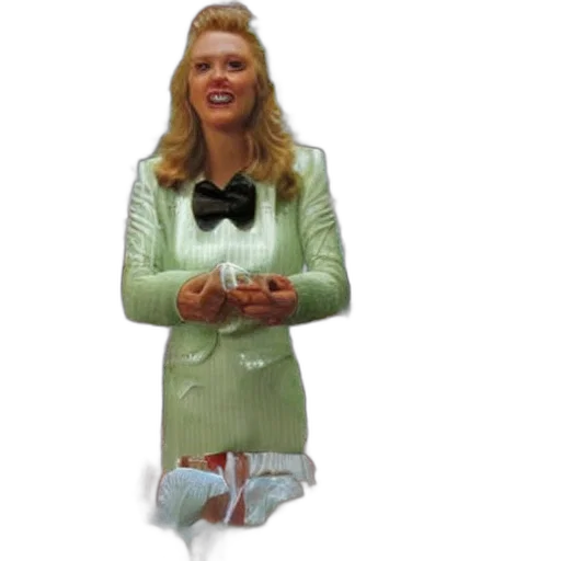 jacket, dress, 3d render, concept art, photorealistic, cartoon, green, mfw transparent PNG cut-out