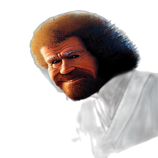 face, staff, hair, sword transparent PNG cut-out