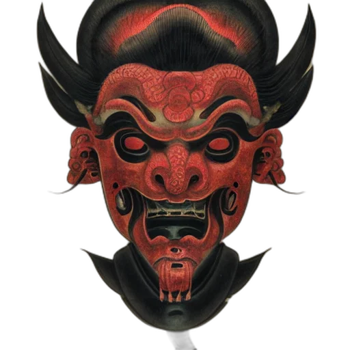 mask, face, dragon, jewelry transparent PNG cut-out